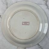 Large ironstone salad bowl Fontanges Sarreguemines