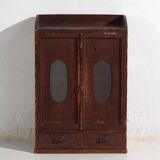 Japanese kodansu side cabinet with glass doors, early Taishō-Showa period (circa 1915-1940) #30