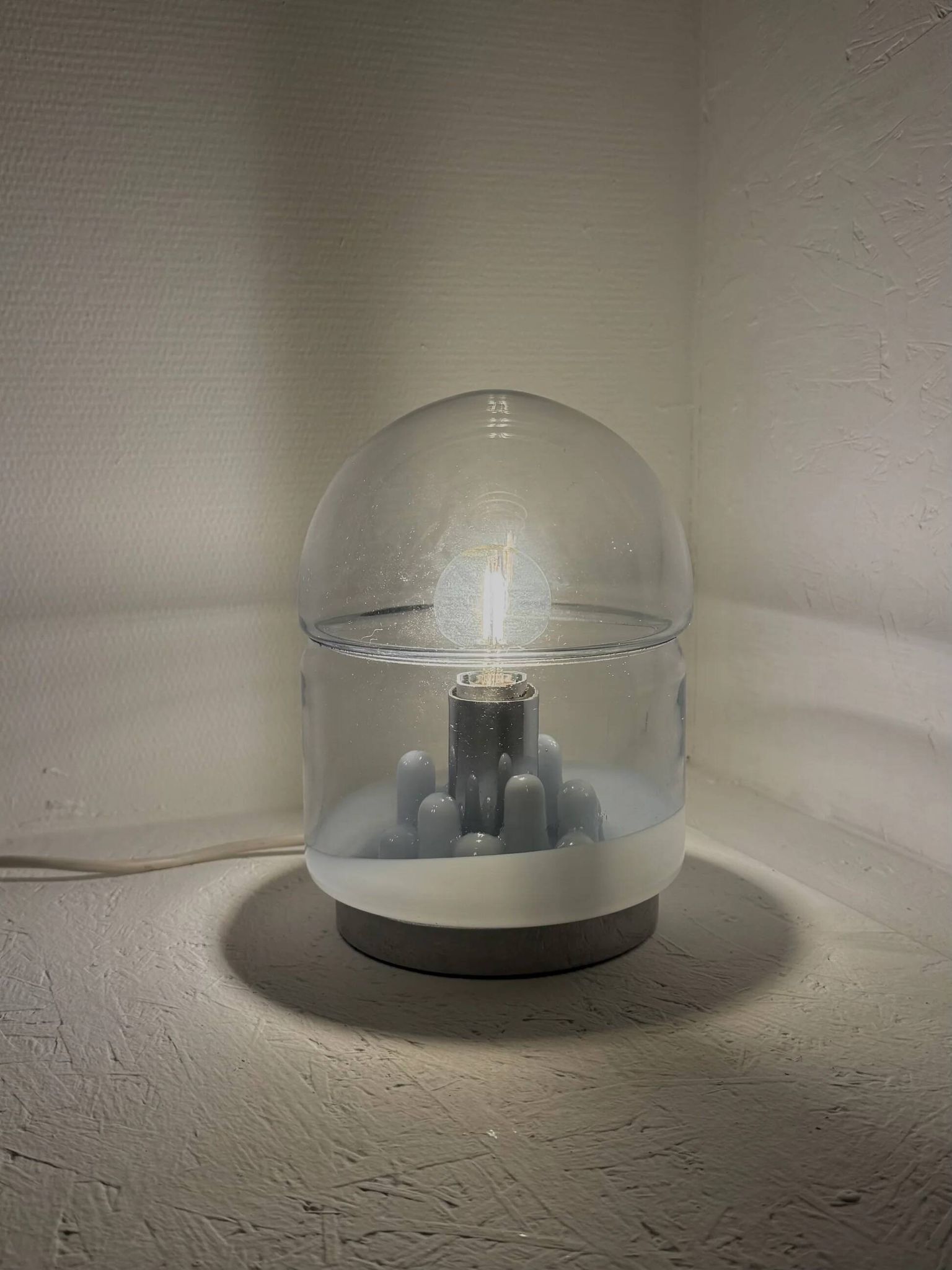 Stalagmiti table lamp by Carlo Nason for Leucos