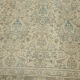 Tapis de laine beige tissé à la main 1970s 291 cm x 374 cm