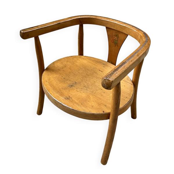 Fauteuil enfant Baumann modèle 392 des années 50