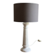 Alabaster column lamp