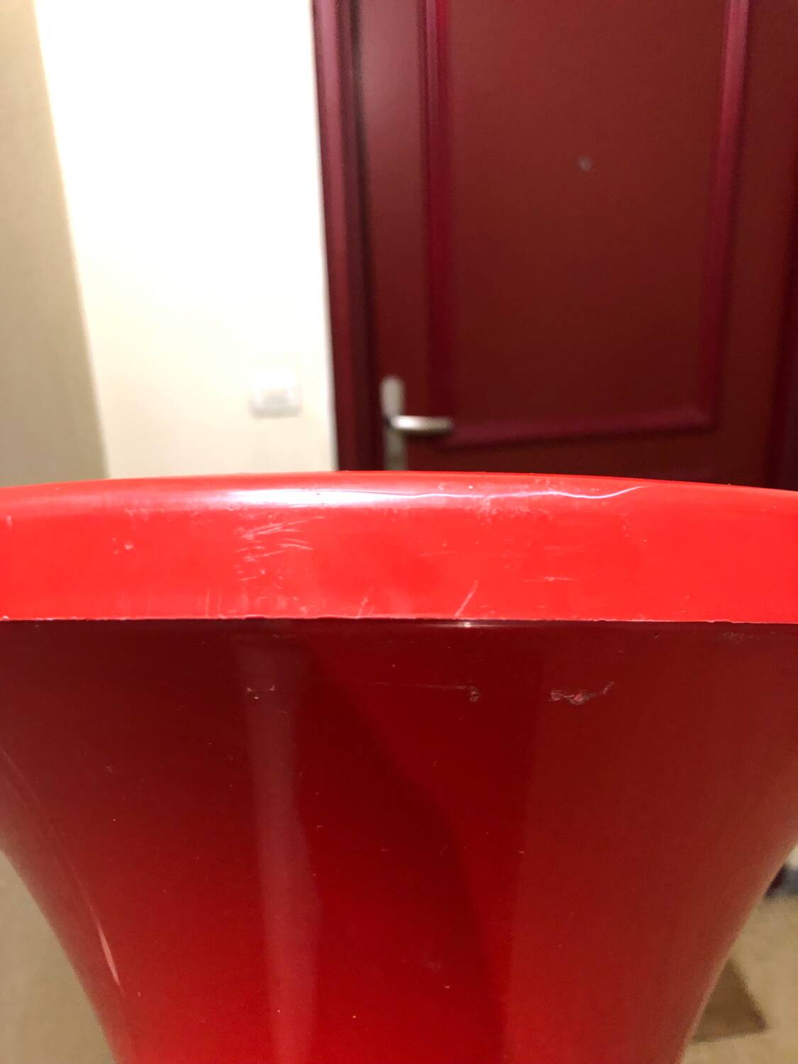 Red Tam Tam stool – official reissue – iconic design