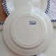 Antique flat plates, ironstone Salins – Checkerboard model
