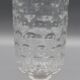 Old baccarat crystal glass with absinthe bistrot pastille decoration