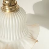 Suspension ou baladeuse tulipe vintage