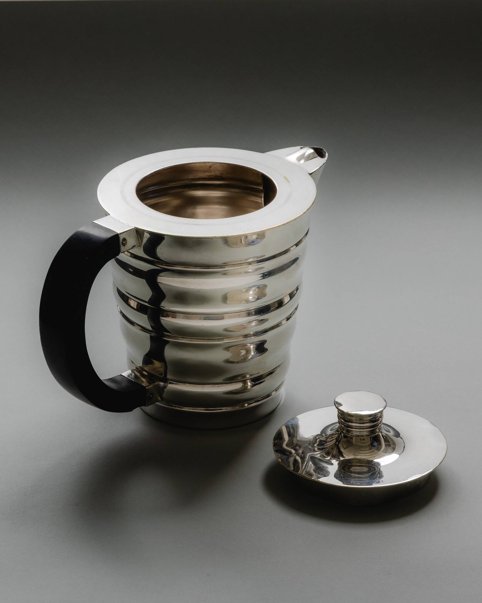 Accolade tea and coffee set, gio ponti for christofle, 1930s