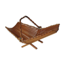 Bamboo foldable fruit basket