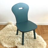 Child Chair revisited blue duck