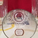 Lot de 4 verres à bière "kriek gueuze belle-vue " vintage