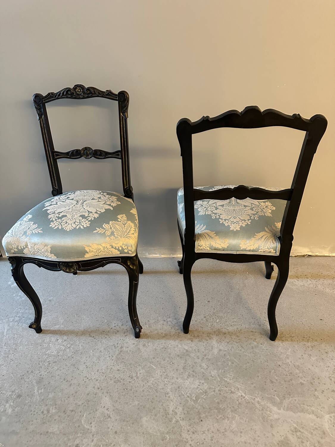 Pair of Napoleon III chairs