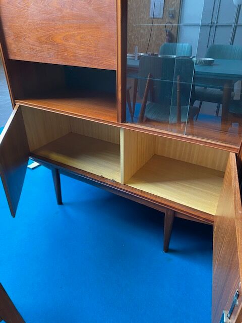 Scandinavian teak bar furniture 1960