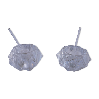 Crystal pepper shaker