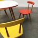 Children's table and chair set by Karla Drabsch for Kleid & Raum, 1950s, set of 5.