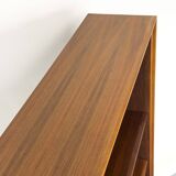 Large Walnut Bookcase by Bertil Fridhagen for Bodafors, 1969