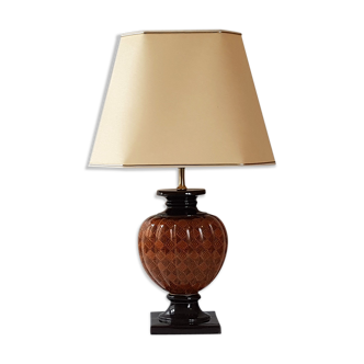 1970 vintage ceramic table lamp