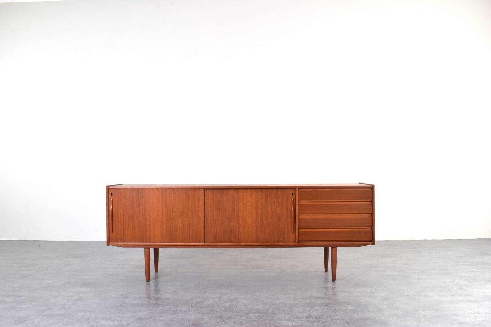 Mid-Century Danish Teak Sideboard, 1960s.