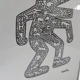 Keith Haring screen print