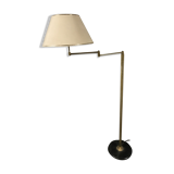 Floor lamp light brass 1970