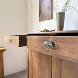Jam cabinet walnut storage unit 1950
