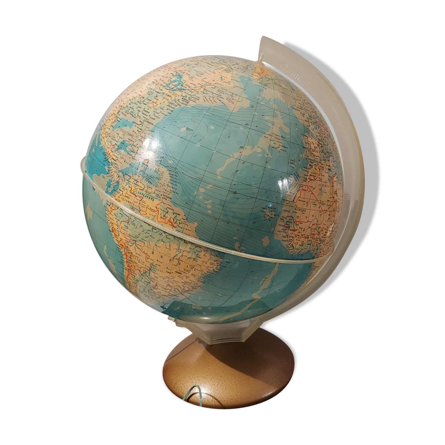 Great world world vintage globe 1950s