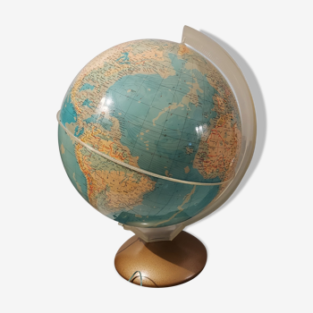 Great world world vintage globe 1950s