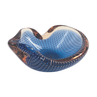 Mid-Century Bullicante Murano Glass Ashtray, 1950s
