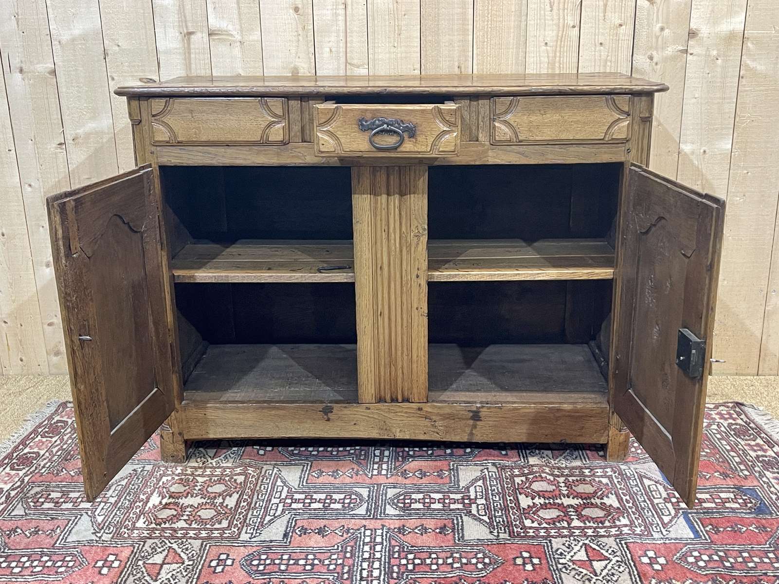 Buffet XVIIIth in light oak