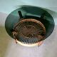 Vintage design coffee table with smoke glass