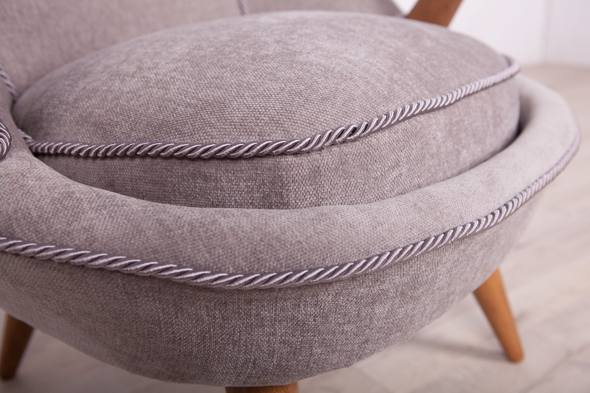 Model 345 Armchairs by J.Jędrychowicz & K.Racinowski for Poznan Furniture Factory, 1950s, Set of 2