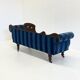 Antique Victorian chaise longue / méridienne