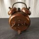 Old awakening Japy copper decoration 70s vintage
