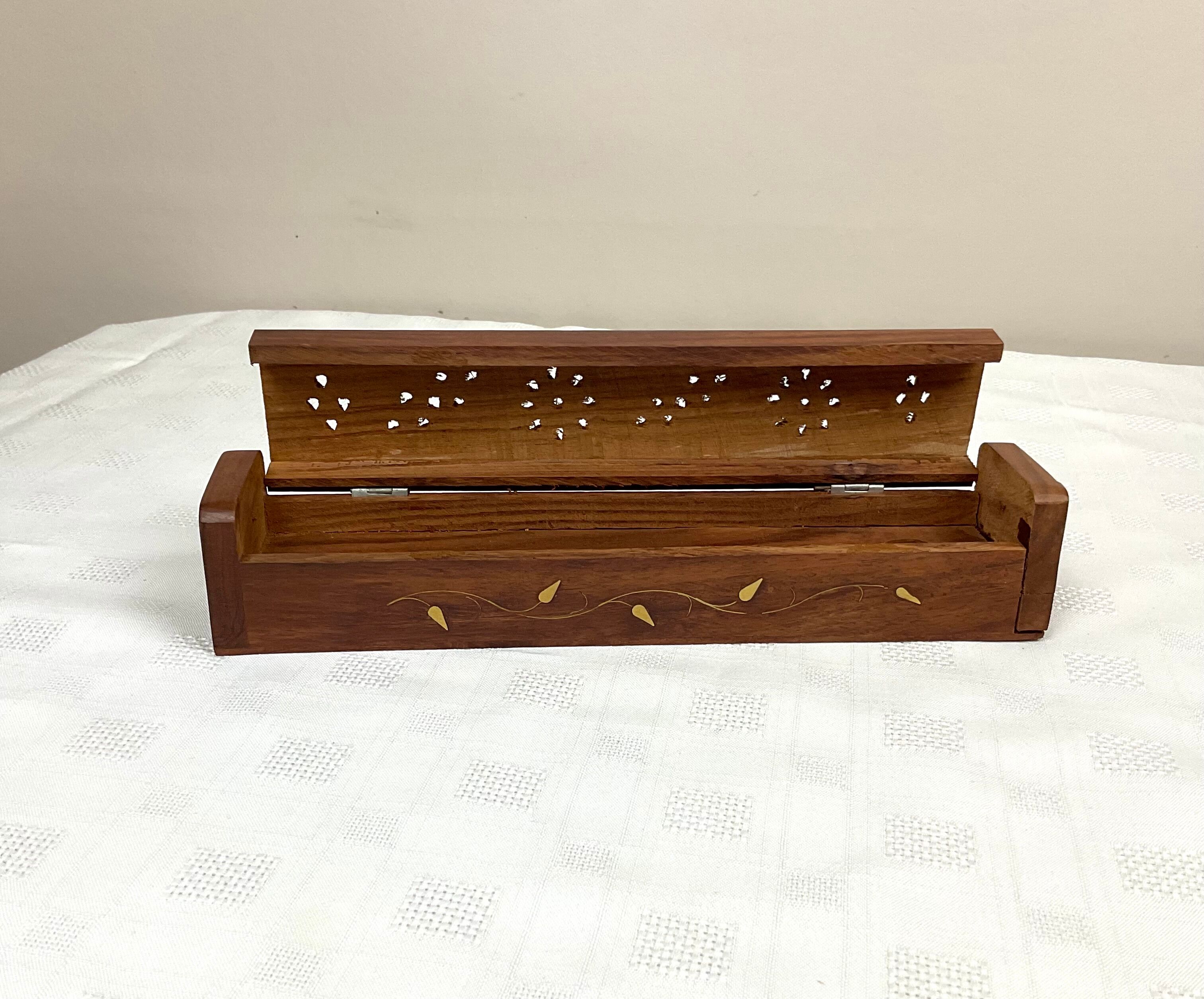 Elongated wooden box India