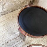 Nido 780 G stackable coffee tables. Frattini for Cassina