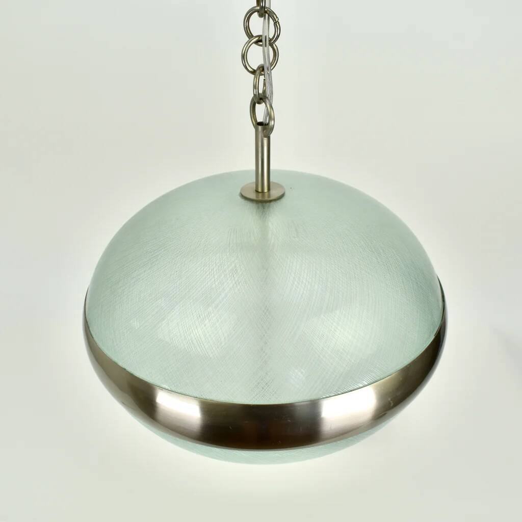 Italian pendant light from the 1950s, atomic era