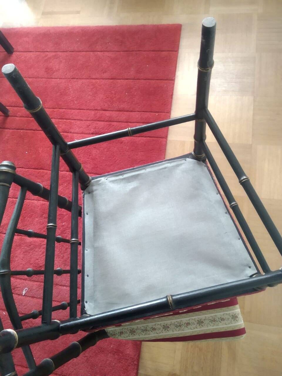 Two Napoleon III chairs (19th century)