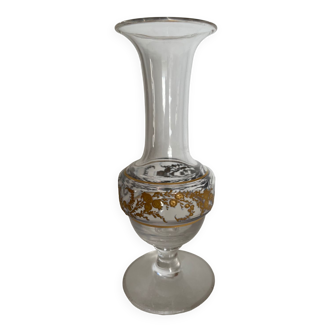 Petit vase en verre ancien
