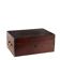 Antique walnut travel case, writing set, Italy, 19th century