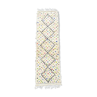 Berber carpet corridor Beni Ouarain 80x300 cm