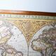 Frame and map "Orbis terrae compendiosa descriptio", Reproduction of an engraving Gérard Mercator