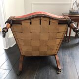 Voltaire Chair with Ears and Wheels