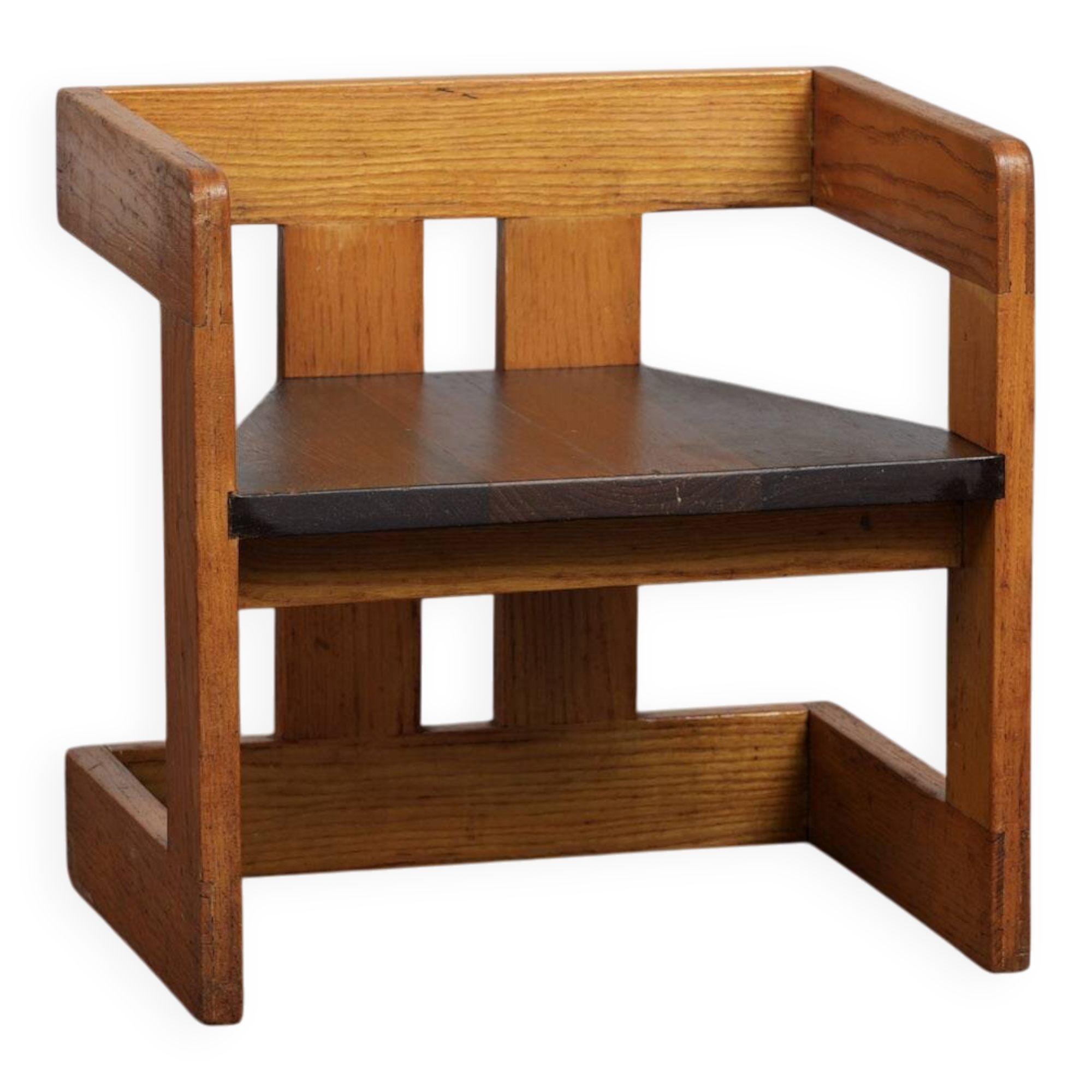 Chaise d'enfant Art Déco rare par Pander, Pays-Bas, années 1930