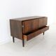 Rosewood office cabinet with 2 large heavy drawers