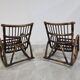 Pair of vintage bentwood rocking chairs, 1960s