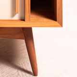 TV stand / Teak enfilade with vinyl storage