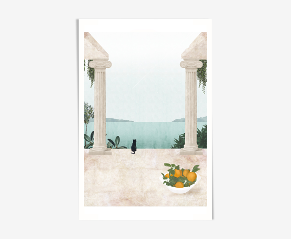 Vue de Naxos