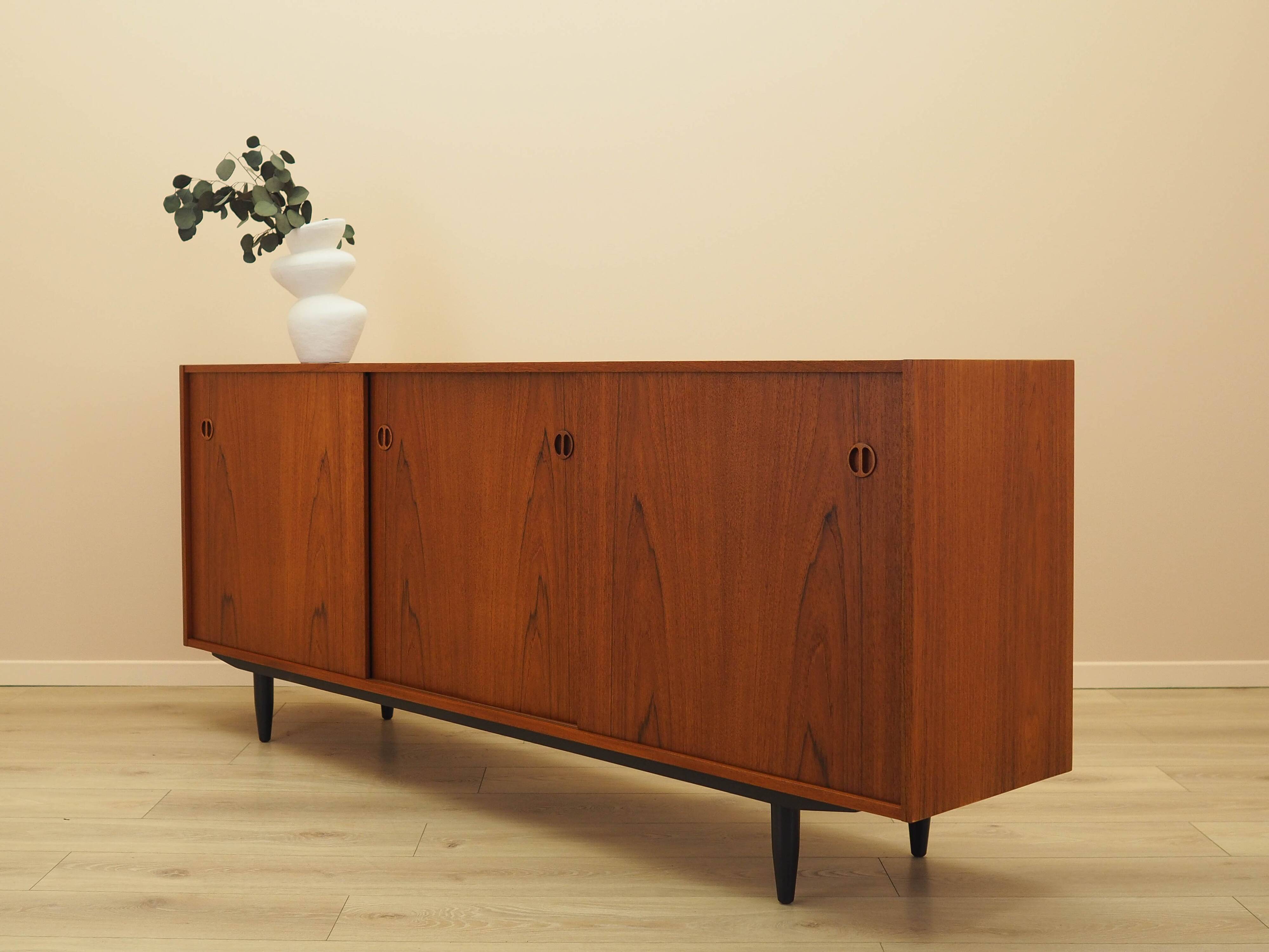 Teak sideboard, Danish design, 1970s, production: Denmark