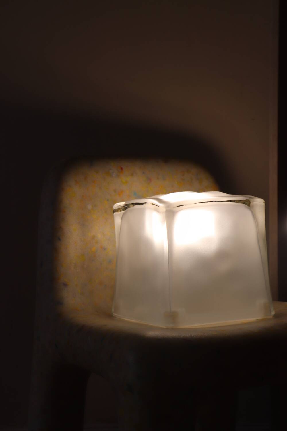 Lampe glaçon IVIKEN Ikea vintage 1990