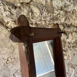 Miroir, travail de menuiserie