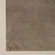Old painting signed Angelos Giallinas, watercolour on paper from the 1800s.